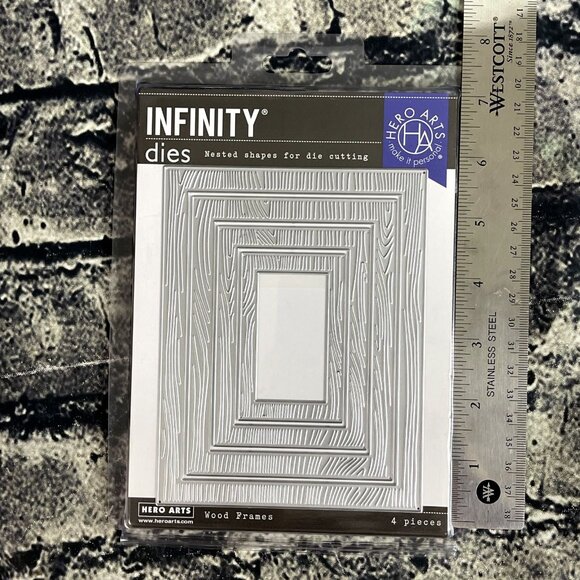 Hero Arts WOOD FRAME INFINITY NESTING DIES Set DI643 - Picture 1 of 9
